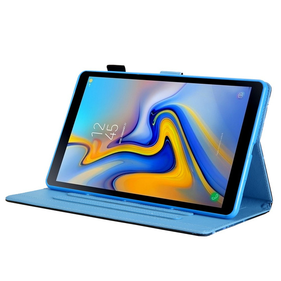 Pouzdro pro Samsung Galaxy Tab A7 Lite 8.7 T220 / T225, elephant and flowers