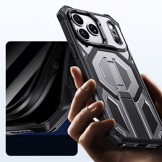 Ochranné pouzdro s podstavcem kompatibilní s MagSafe pro iPhone 17 Pro Max