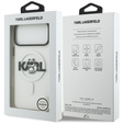 Pouzdro Karl Lagerfeld IML Choupette MagSafe pro iPhone 17 Pro