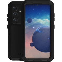 Pouzdro Love Mei pro Samsung Galaxy S24, armored with glass, černé