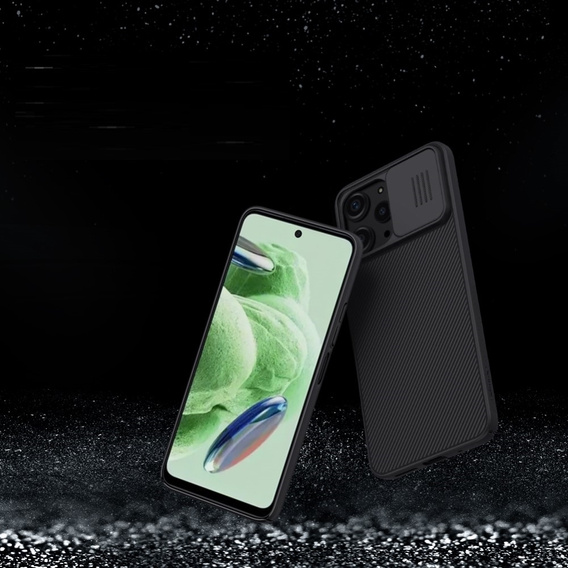 Pouzdro pro Xiaomi Redmi 12 4G, obrněné Nillkin, CamShield Pro, černé