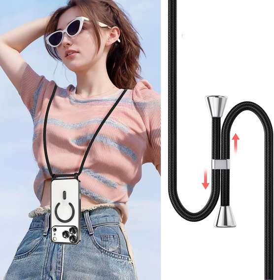 Pouzdro Electro MagSafe se šňůrkou pro iPhone 17 Pro Max