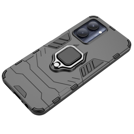 Pouzdro pro Realme C33, Kickstand Ring, černé
