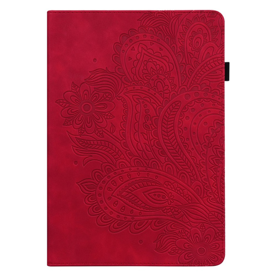 Pouzdro s klopou pro Xiaomi Redmi Pad SE 11", flower, červené