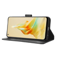Klopové pouzdro pro Oppo Reno8 T 4G, Wallet Smart Magnet, černé