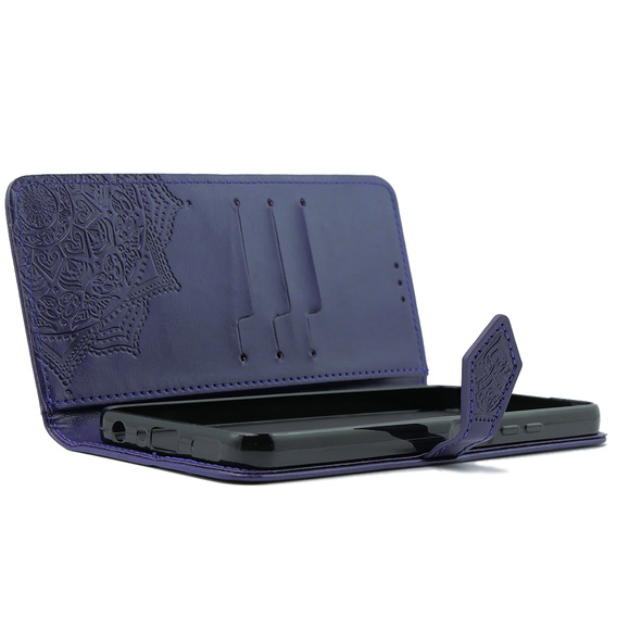 Klopové pouzdro pro Oppo A38 4G / Oppo A18 4G, Mandala, fialové