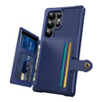 Pouzdro pro Samsung Galaxy S25 Ultra, Card Holder Kickstand, černé