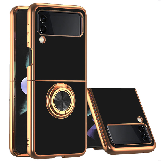 Pouzdro pro Samsung Galaxy Z Flip 4 5G, Electro Ring, černé