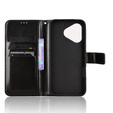Klopové pouzdro pro Honor 400 Lite, Crazy Horse Wallet, černé