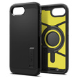 Pouzdro Spigen pro iPhone 16E, Tough Armor Mag MagSafe, černé + 9H tvrzené sklo