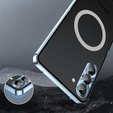 Ochranné pouzdro na fotoaparát pro Samsung Galaxy S23, CamShield MagSafe, transparentní / modré