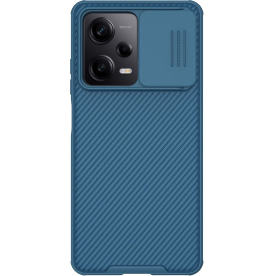Pouzdro pro Xiaomi Poco X5 Pro 5G, obrněné Nillkin, CamShield Pro, modré