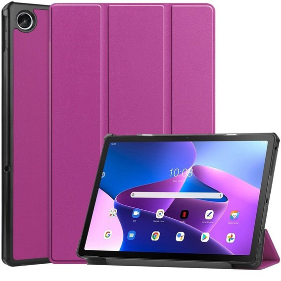 Pouzdro pro Lenovo Tab M10 Plus 10.6 Gen 3 TB-125F TB-128F, Smartcase, fialové