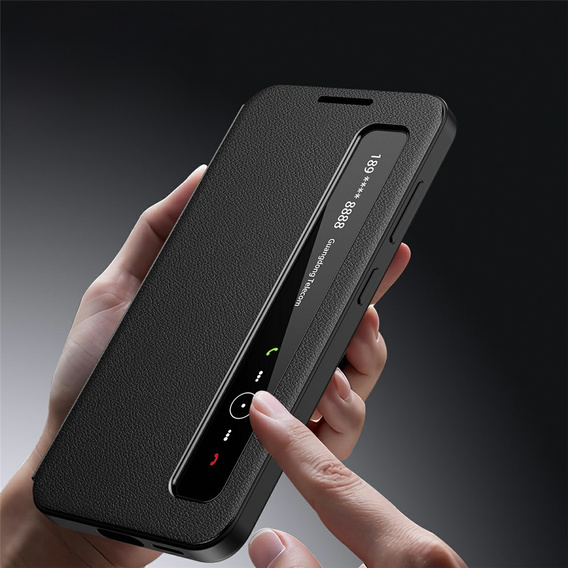 Pouzdro Smart View Window Leather pro Samsung Galaxy S25 FE