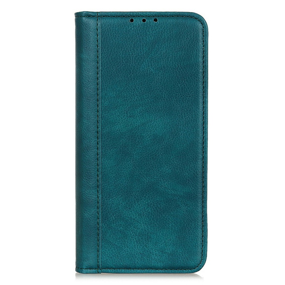Pouzdro pro Samsung Galaxy A56, Wallet Litchi Leather, zelené