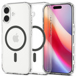 Spigen Ultra Hybrid MagSafe pouzdro pro iPhone 17, čiré/grafitové