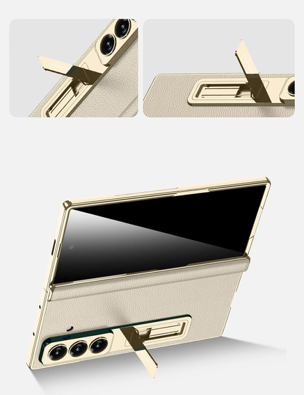 Pouzdro GKK se sklem a stojánkem pro Samsung Galaxy Z Fold7 5G
