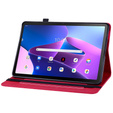 Pouzdro pro Lenovo Tab M10 10.1 Gen 3, Wallet Pen Slot, červené