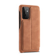 Klopové pouzdro pro Samsung Galaxy A52 5G / 4G, LC.IMEEKE, hnědé