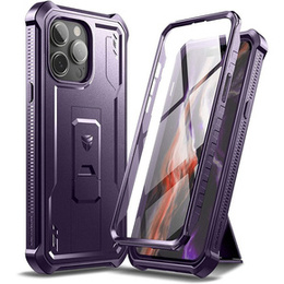Pancéřové pouzdro pro iPhone 14 Pro Max, Dexnor Full Body, fialové