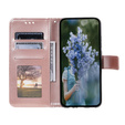 Klopové pouzdro pro Oppo A17, Mandala, růžové rose gold