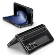 Kožené pouzdro Leather+PC s podstavcem, sklem a stylusem pro Samsung Galaxy Z Fold6 5G
