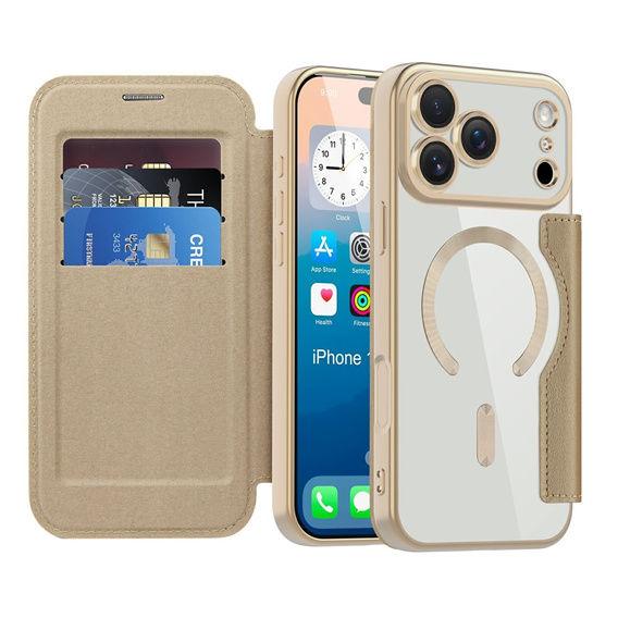 Peněženkové flipové pouzdro MagSafe RFID s ochranou fotoaparátu pro iPhone 17 Pro Max