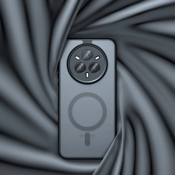 Pouzdro pro Realme 14 Pro 5G, pro MagSafe, ERBORD Matt Case, černý