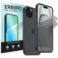 2 x Fólie na ochranu soukromí pro iPhone 15, ERBORD Anti-Spy Hydrogel