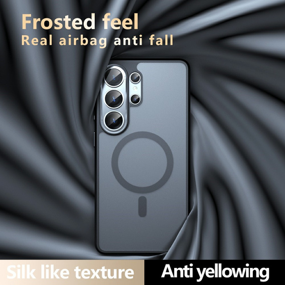 Pouzdro Matt Case pro MagSafe pro Samsung Galaxy S26 Ultra, černé