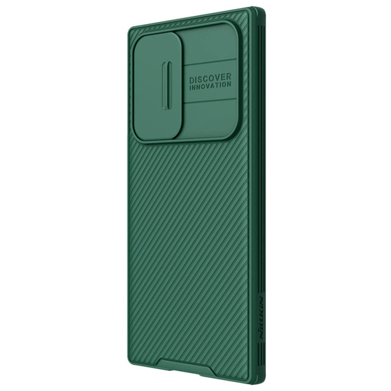 Pouzdro pro Samsung Galaxy S23 Ultra, obrněné Nillkin, CamShield Pro, zelené