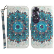 Klopové pouzdro pro Oppo A60, Wallet, Mandala Flower