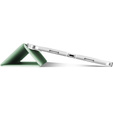 Pouzdro pro iPad Pro 11 2022 / 2021 / 2020, Smartcase Hybrid, se slotem na stylus, světle zelené