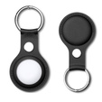 4x pouzdro pro Apple AirTag, PU Leather Grain, 4 barvy