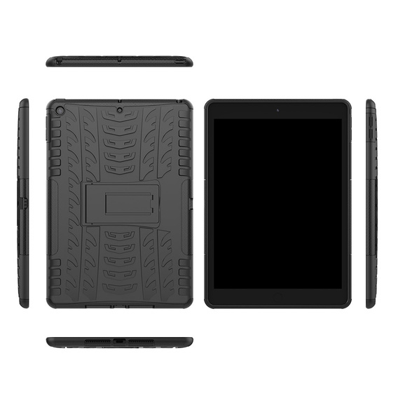 Pouzdro pro iPad 10.2 2021 / 2020 / 2019, Tire Armor, černé