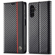 Flipové pouzdro pro Samsung Galaxy A56, Carbon LC.IMEEKE, černé