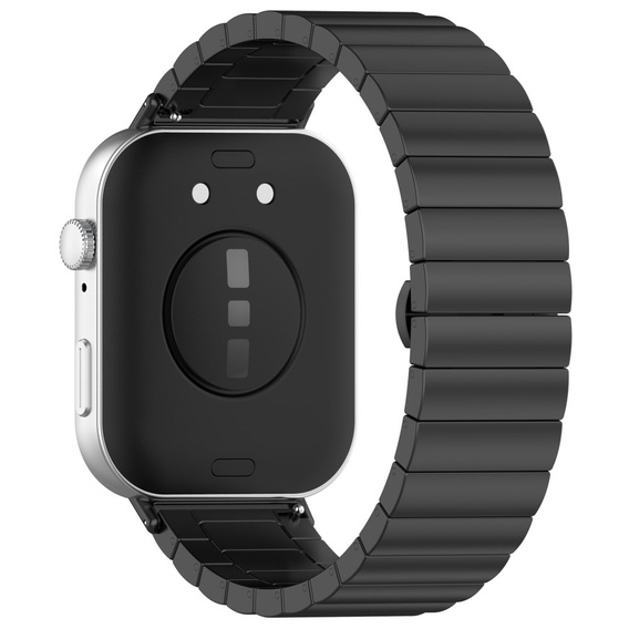 Ocelový náramek pro Huawei Watch Fit 4 / 4 Pro / 3, černý