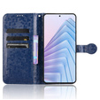 Flipové pouzdro pro Xiaomi Redmi Note 14 4G, Wallet Rhombus, modré