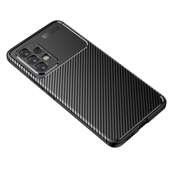 Pouzdro pro Samsung Galaxy A53 5G, Carbon Gel, černé