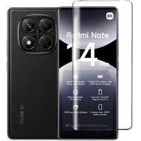 3D tvrzené sklo pro Xiaomi Redmi Note 14 Pro, černý rámeček