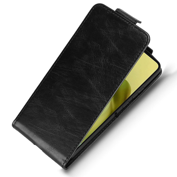 Flipové pouzdro pro Xiaomi Redmi 15 5G / 4G, flipové pouzdro, černé
