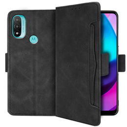 Klopové pouzdro pro Motorola Moto E20/E30/E40, Card Slot, černé
