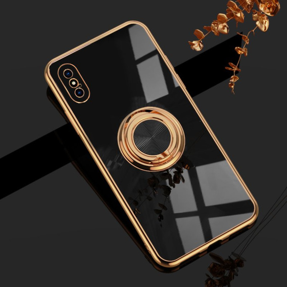 Pouzdro pro iPhone X/XS, Electro Ring, černé