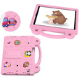 Dětské pouzdro pro Lenovo Tab M10 X505F X605F / Tab P10-X705F/L / Huawei T5 10.1, Cute Patterns, se stojánkem, růžové