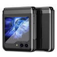 Pouzdro pro Samsung Galaxy Z Flip7 FE / Z Flip6, PC Case, transparentní / černé