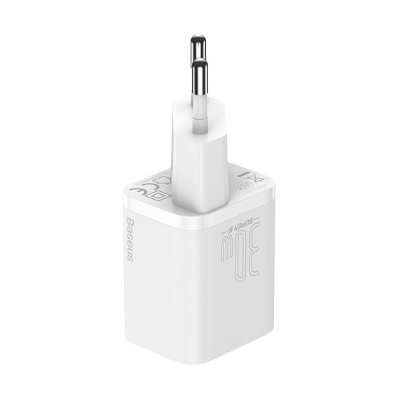 Baseus Super Si PD 30 W síťová nabíječka, 1× USB-C pro smartphony