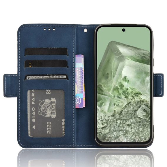 Klopové pouzdro pro Google Pixel 8A, Card Slot, námořnicky modré