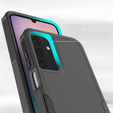 Pancéřové pouzdro pro Samsung Galaxy A25, dvouvrstvé, černé + 9H sklo