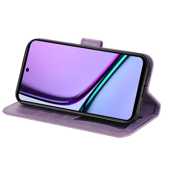 Klopové pouzdro pro Realme C67, Mandala, fialové