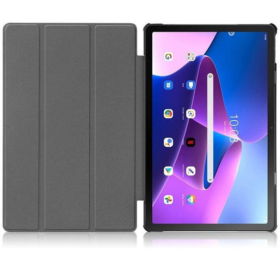 Pouzdro pro Lenovo Tab M10 Plus 10.6 Gen 3 TB-125F TB-128F, Smartcase, černé